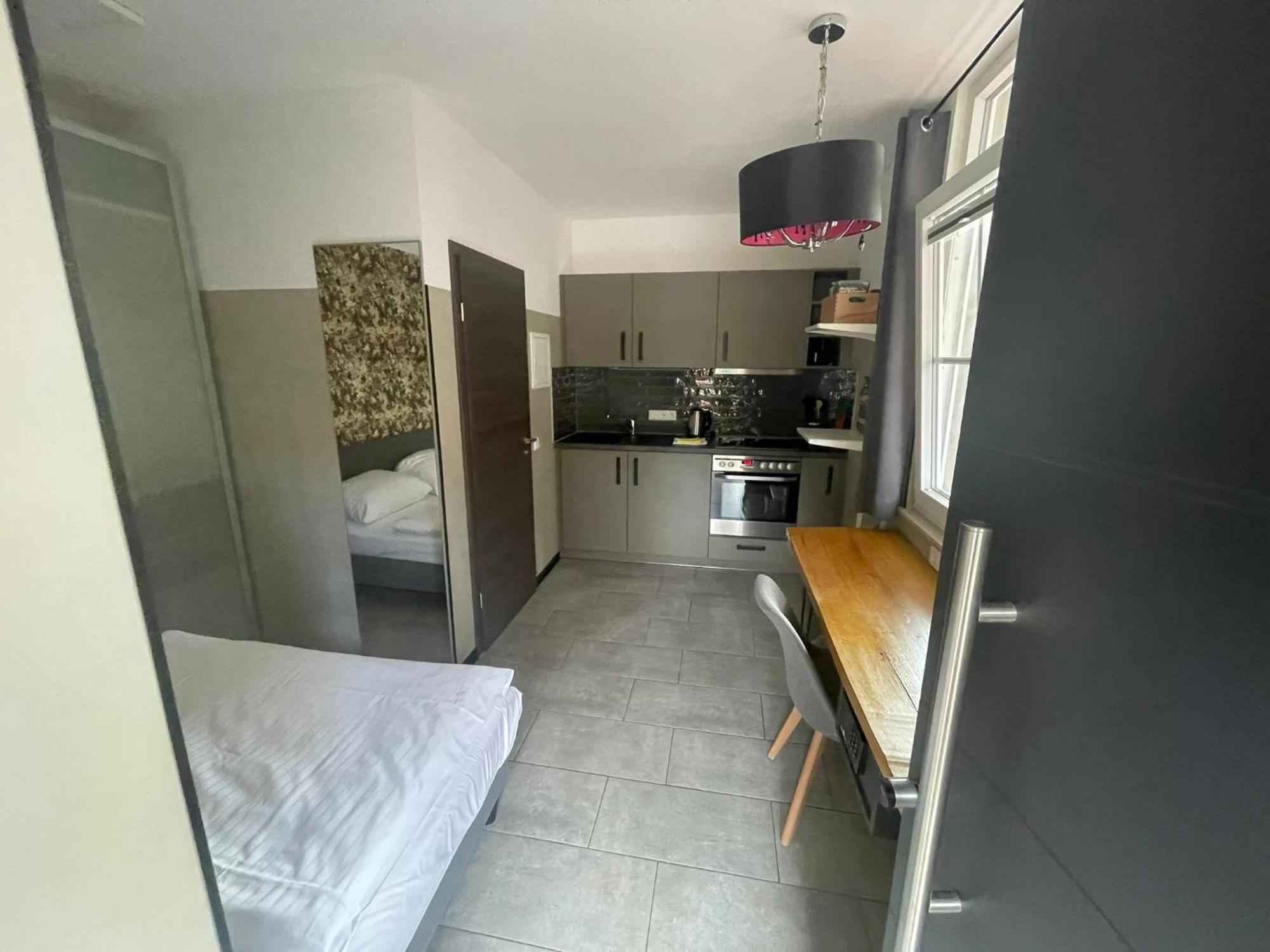 Zentrales Kobytinyhaus City Apartment Herford,Wlan,Parkplatz מראה חיצוני תמונה